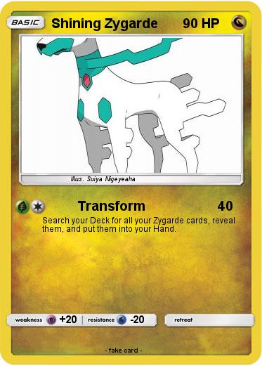 Pokemon Shining Zygarde