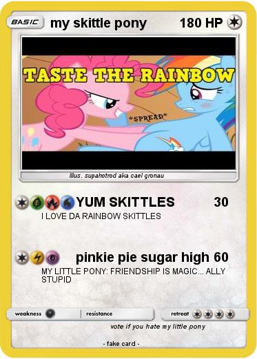 Pokemon my skittle pony