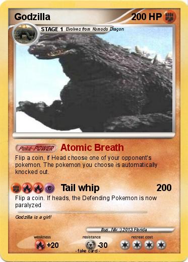 Pokemon Godzilla
