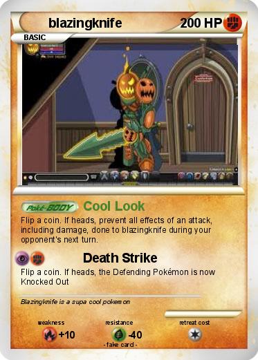 Pokemon blazingknife