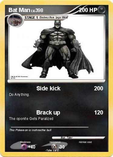 Pokemon Bat Man