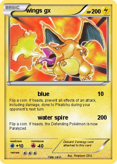 Pokemon wings gx