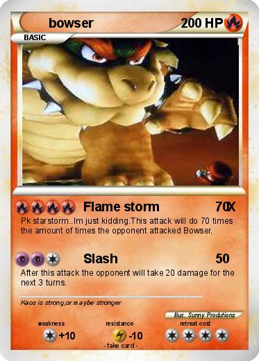 Pokemon bowser