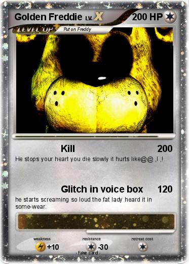 Pokemon Golden Freddie