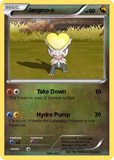 Pokemon Jangmo-o