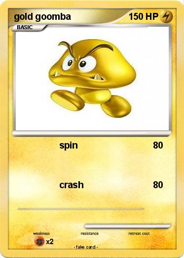Pokemon gold goomba