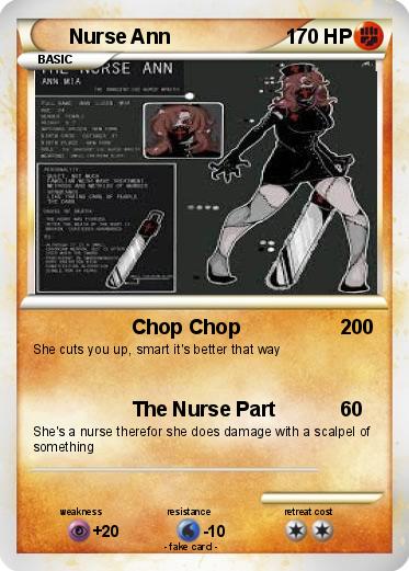 Pokemon Nurse Ann