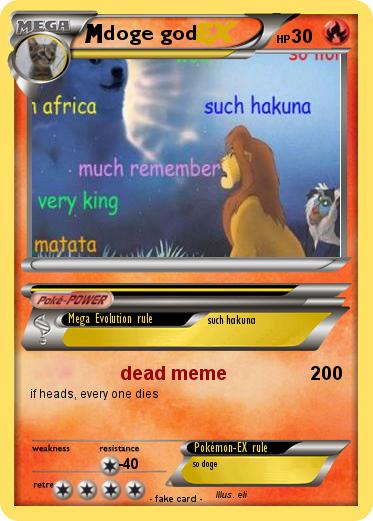 Pokemon doge god