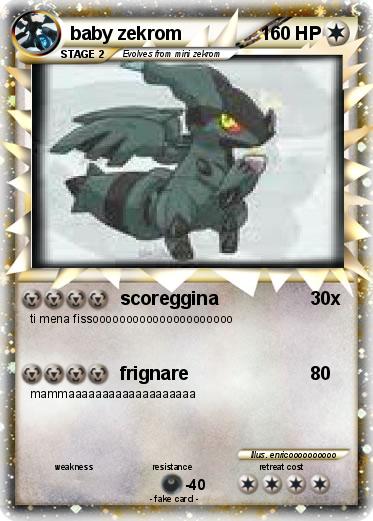 Pokemon baby zekrom