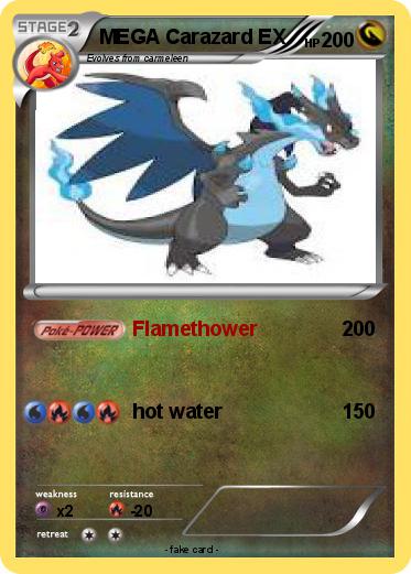 Pokemon MEGA Carazard EX