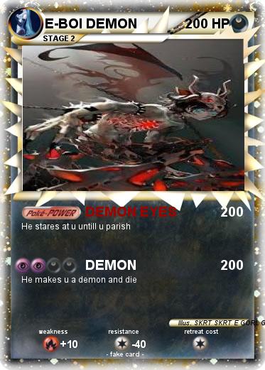 Pokemon E-BOI DEMON