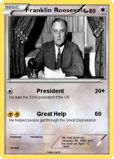 Pokemon Franklin Roosevelt