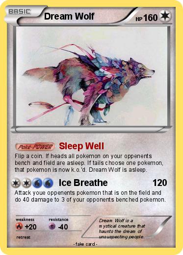 Pokemon Dream Wolf