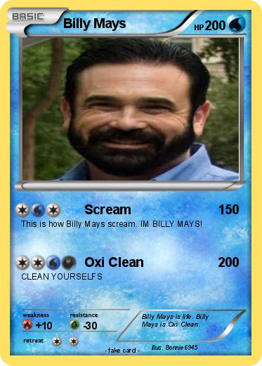 Pokemon Billy Mays