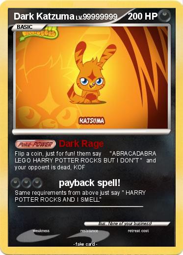 Pokemon Dark Katzuma