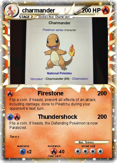 Pokemon charmander