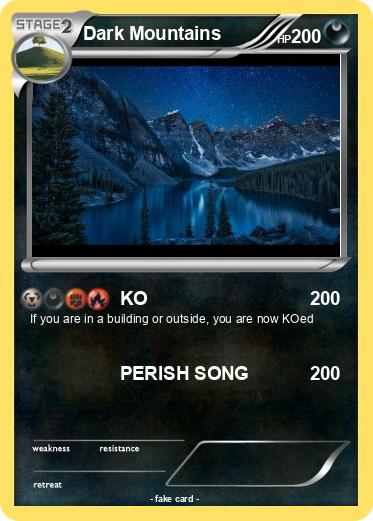 Pokemon Dark Mountains