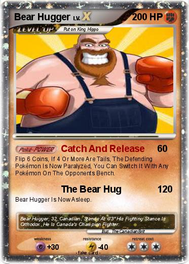 Pokemon Bear Hugger