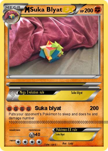 Pokemon Suka Blyat