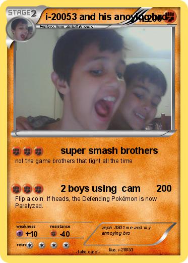 Pokemon i-20053 and his anoying bro
