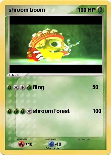 Pokemon shroom boom