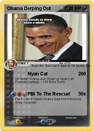 Pokemon Obama Derping Out