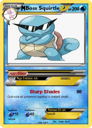 Pokemon Boss Squirtle