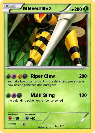 Pokemon M BeedrillEX
