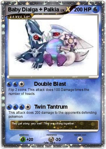 Pokemon Baby Dialga + Palkia
