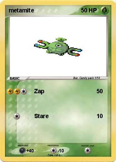Pokemon metamite