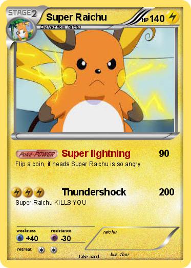 Pokemon Super Raichu