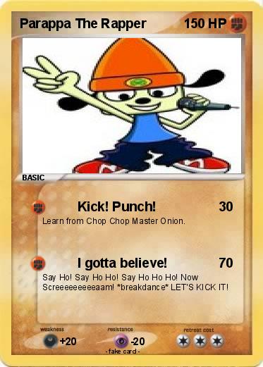 Pokemon Parappa The Rapper