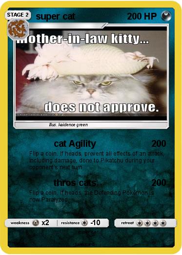 Pokemon super cat