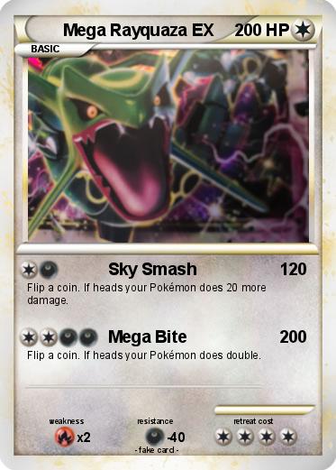 Pokemon Mega Rayquaza EX