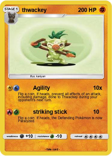Pokemon thwackey