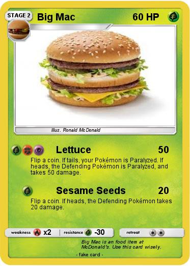 Pokemon Big Mac