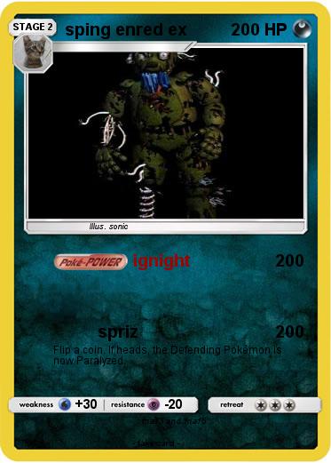 Pokemon sping enred ex
