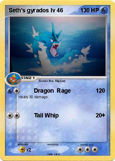 Pokemon Seth's gyrados lv 46