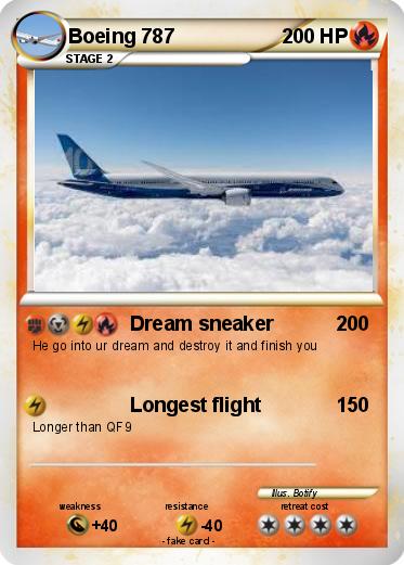 Pokemon Boeing 787