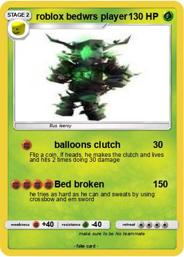 Pokemon roblox bedwrs player