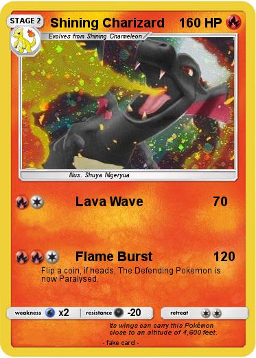 Pokemon Shining Charizard