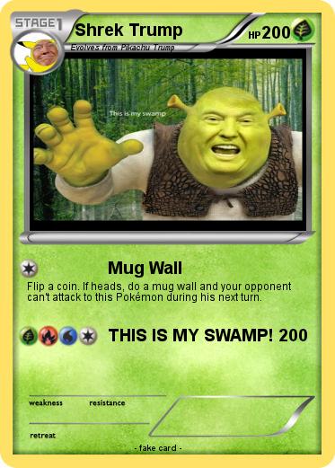 Pokemon Shrek Trump