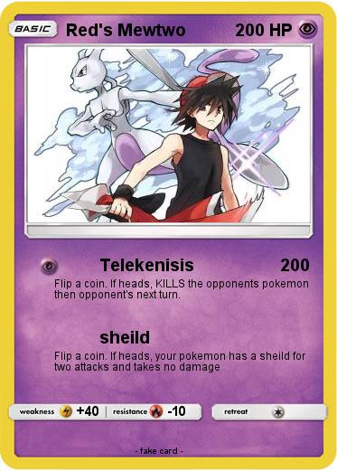 Pokemon Red's Mewtwo