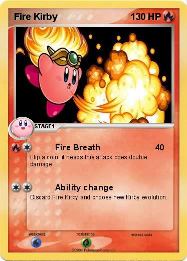 Pokemon Fire Kirby