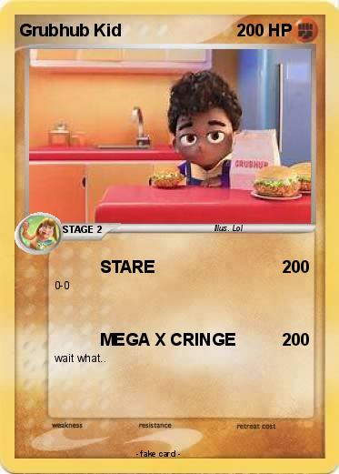 Pokemon Grubhub Kid