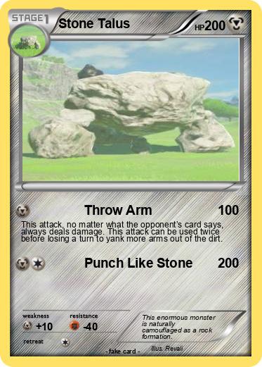 Pokemon Stone Talus