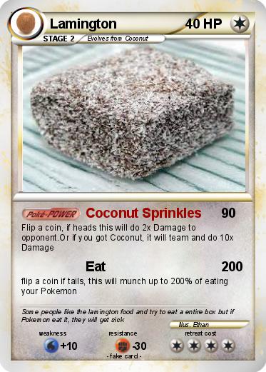 Pokemon Lamington