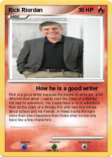 Pokemon Rick Riordan