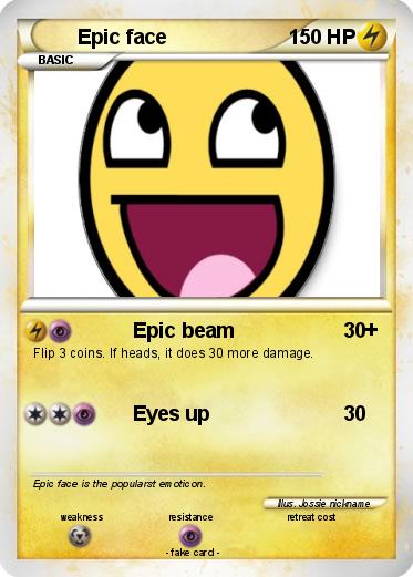 Pokemon Epic face