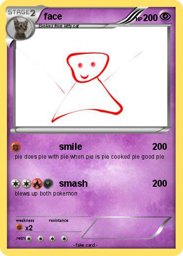Pokemon face